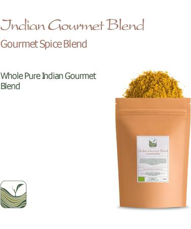 Essential Indian Spices Organic Selection - Most Important Spices in Indian Cuisine - Star Anise Nutmeg Cinnamon Turmeric Holy Basil - Buy Online on GoSupps.com
