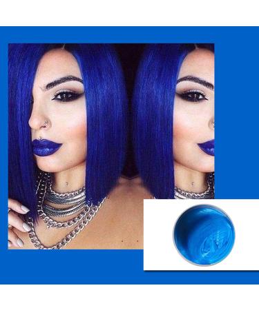 Buy Blue Temporary Hair Color - Water Soluble Hair Wax for Kids & Adults | Quick Drying Easy Wash Out | Best Beauty Supplies Online - Buy Online on GoSupps.com