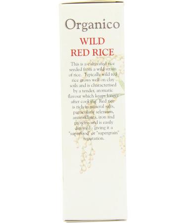 Organico Wild Wholegrain Red Organic Rice 500g - Buy Online on GoSupps.com