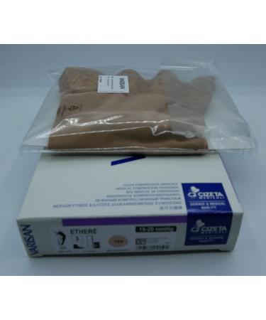 Cizeta Medicali Varisan Ethere1520 medical stockings Ether class 2 stockings graded compression 15-20 mmHg normal length closed tip Quinta Poudre