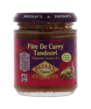 Patak's Tandoori Curry Paste - Ideal for Marinades and BBQ - 170g