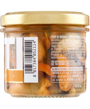  Italian Gourmet E.R. Zarotti Cozze al Natural Set of 3 infusion glass molds 140 g + Italian Gourmet Pulp 400 g - Buy Online on GoSupps.com