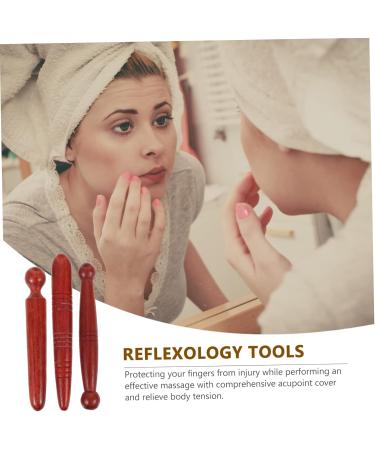 Minkissy 15-Piece Acupressure Stick & Wood Massage Tools Set for Face & Body - International Shipping Available - Buy Online on GoSupps.com