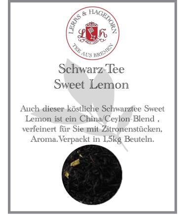 Lerbs & Hagedorn Sweet Lemon Black Tea 1.5kg