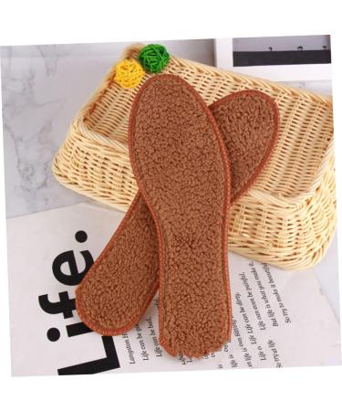 FRCOLOR 10 Pairs Winter Insoles | Thickened Absorbent Cotton & Alpaca Wool Shoe Inserts | Deodorizing Comfort for All Shoes - Buy Online on GoSupps.com