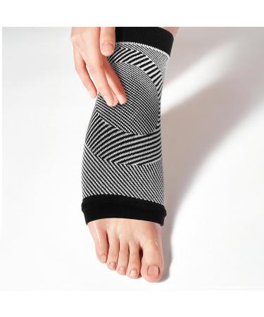 Buy Healvian Elastic Ankle Sleeve - Breathable Ankle Braces & Supports for Ultimate Comfort | International Shipping Available - Buy Online on GoSupps.com