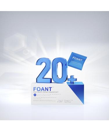FOANT Oral Care Capsules for Bad Breath Relief 3 Pcs x 30 Count - 30-Day Supply Supports Fresh Breath & Oral Health - Buy Online on GoSupps.com