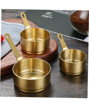 MAGICLULU 5pcs Stainless Steel Sauce Cup Sauce Container Stainless Steel Seasoning Cup Mini Condiments Food Portioner Ketchup Dipping Bowls Sauce Bowl with Handle Pinch Dip Cups Household mediumx5pcs Goldenx5pcs - Buy Online on GoSupps.com