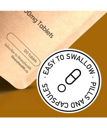 Fitness Health Cinnamon Extract Tablets 3000MG - Pure Digestion Supplement - Rich in Calcium - Supports Metabolism - Vegan - 120 Count - Buy Online on GoSupps.com