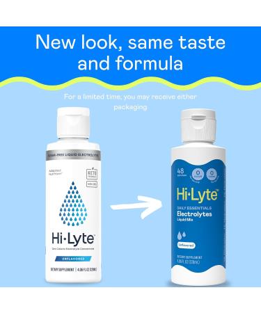 Hi-Lyte Hydration Bundle - Keto K1000 Unflavored Electrolyte Packets (30 Servings) Electrolyte Concentrate Liquid (48 Servings) - Buy Online on GoSupps.com