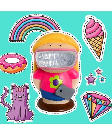 Girl Power Retainer Buddy: Stylish Orthodontic Storage for Clear Aligners and Mouth Guards - Buy Online on GoSupps.com