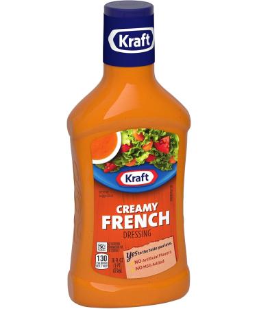 Kraft Creamy French Salad Dressing 16 oz by Kraft - Buy Online on GoSupps.com