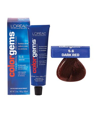 Loreal Color Gems #5.6 Dark Red 2oz