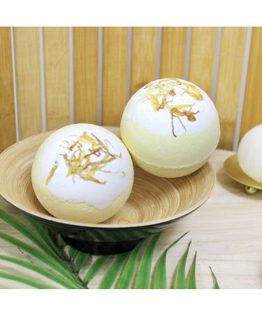 Bath Bomb 150 g - Dried Flowers - Vanilla Scent FRENCH TENDANCE