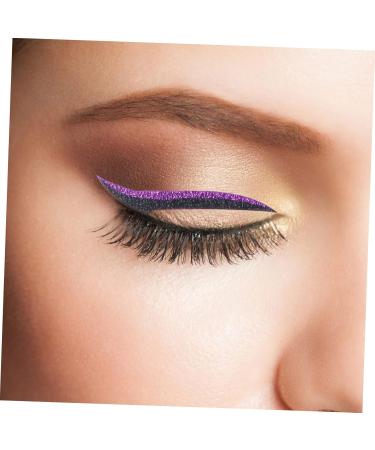 Healeved 12 Pairs Glitter Eyeliner Instant Eyeliner Stickers Sticky Eyelid Sticker Eyelid Strips Instant - Buy Online on GoSupps.com