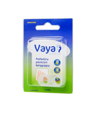 Vaya Medical toe spreader double ring double correction ring overlapping toe medical polymergel smart gel 1 piece size L/XL L/XL 1