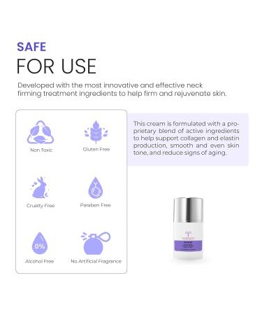 NOVA DERM INSTITUTE Neck Tightening Cream Peptide Lift Neck Firming and Tightening Moisturizer Made in USA Facial Skin Care Products Neckter (1.7 oz/ 50 gm) - Buy Online on GoSupps.com