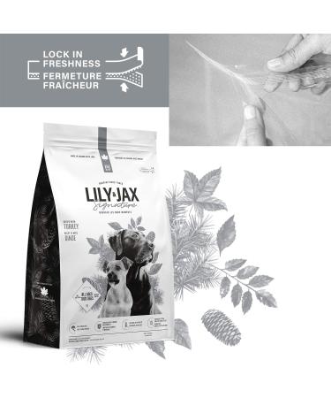 Dry Dog Food - No Corn or Soy - Protein Rich - Puppy Food - Adult Dog Food by Lily & Jax Turkey 2 kg (Pack of 1) Turkey 2 kg (Pack of 1) - Buy Online on GoSupps.com