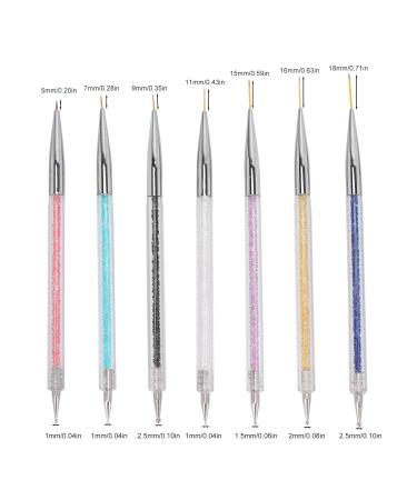 7pcs Nail Puncture Pencil Set - Nail Design Accessories for DIY Nail Art & Manicure - Buy Online on GoSupps.com
