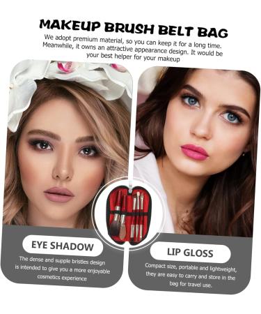 Beaupretty 2 Sets makeup brush with bag brush for makeup make up brush makeup brush for women face makeup brush face beauty tools makeup travel cosmetic beauty products aluminum tube - Buy Online on GoSupps.com