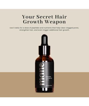 Beard Oil for Men - 30ML Growth Serum with Jojoba & Ginger Root for Fuller Thicker Facial Hair - Best Beard Growth Oil Online - Buy Online on GoSupps.com
