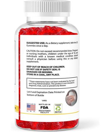 Extra Strength Joint Support Chewable Gummies with Glucosamine & Vitamin E - 120 Natural Gummies for Joint Health & Flexibility - Buy Online on GoSupps.com
