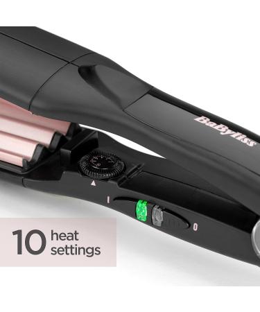 BaByliss Black Gold Crimper - Professional Hair Crimping Tool - Buy Online on GoSupps.com