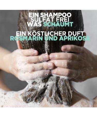 Ulti Paris Anti-Hair Failure Shampoo 300ml - Caffeine Rosemary Argan Oil & Biotin - Sulfate-Free Formula | 71% Hair Loss Reduction | Made in France - Shop Internationally - Buy Online on GoSupps.com