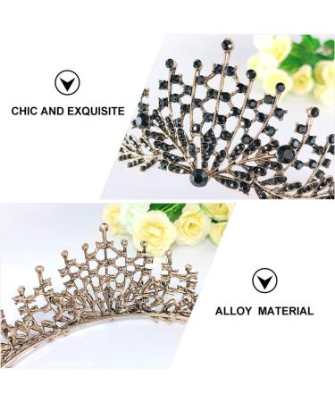 Minkissy Baroque Crystal Hair Crown | Elegant Baroque Style Headpiece for International Shipping - Buy Online on GoSupps.com
