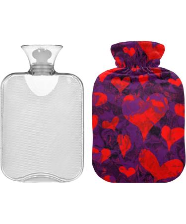 Valentine's Day Hearty Heat Bottle | 1L Hot Water Bag for Neck & Shoulder Pain Relief - Buy Online on GoSupps.com