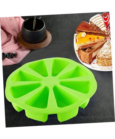 OUNONA 2pcs 8 Divider Baking Pan Cake Stencils Portion Cake Molds Silicone Shapes Cavity Cake Pan Cupcake Baking Mold Cake Molds Chocolate High Temperature Resistance Silica Gel - Buy Online on GoSupps.com
