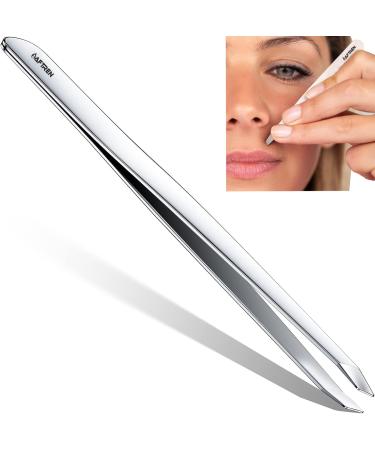 Ey brow's tweezers professional stainless steel-eyes brow's tweezers sloping lace precision tweezers splinters facial hair ingrown hair removal for women and men