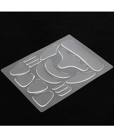 Anti-Wrinkle Silicone Plaster Set - 16 Reusable Facial Patches for Chin Forehead Mouth & Eyes - Youthful Skin Solution - Buy Online on GoSupps.com