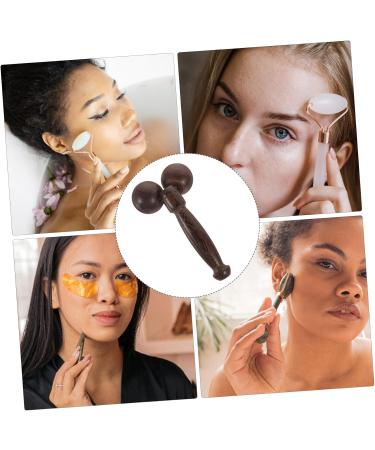 FOMIYES Chicken Wing Wood Massager & Face Roller - Premium Relaxation Tools for Women | Eye & Facial Massage Therapy - Buy Online on GoSupps.com