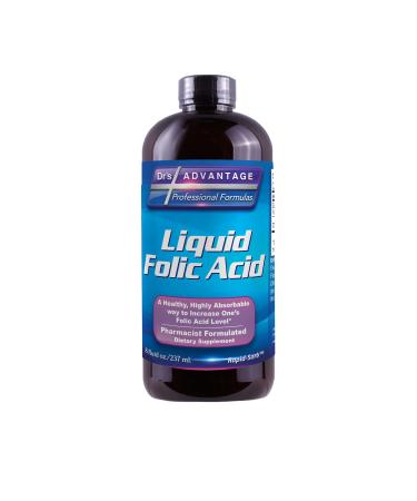 Liquid Folic Acid 800 MCG 8 oz.