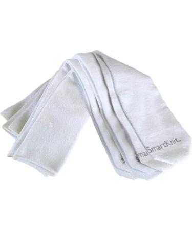 CORE-SPUN BY THERAFIRM SmartKnit Adult AFO Interface Socks - 4 Pack (White Diamond/Grey/Black) - Buy Online on GoSupps.com