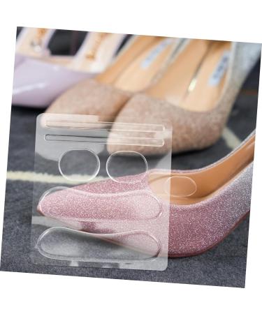 Beaupretty Invisible Heel Inserts 4 Sheets Silicone Heel Cushions for Women | Comfortable Shoe Pads & Protectors - Buy Online on GoSupps.com