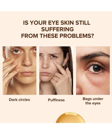 Caff inee Eye Serums Under Eye Cream For Reduce Circles And Puffy Eyes Caff ine Eye Cream Anti-Aging For Eye Contour Pigmentation & Puffiness Eye Bags Removal Fade Fine Lines 30ml - Buy Online on GoSupps.com