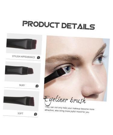 FRCOLOR 12 Pcs Eyeliner Brush Set | Eyebrow & Flat Liner Makeup Tools for Perfect Eyeliner & Lashes - Buy Online on GoSupps.com