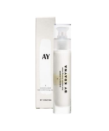 AY Cornflower Anti-Wrinkle Firming Cream | Moisturizing Restorative and Brightening | Skin Care for Men and Women | Cruelty Free | Vegan | 50ml