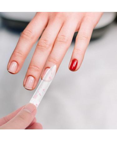 Premium Glass Nail File Set with Callus Remover & Dead Skin Rasp Perfect Nail Buffer for Manicure | International Shipping - Buy Online on GoSupps.com