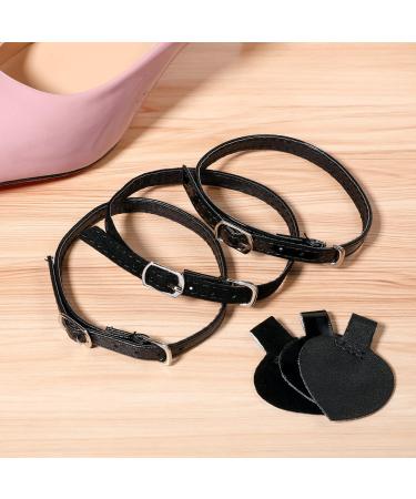 Milisten 3 Sets Removable Shoe Straps for Heels | Anti-Loose Heels Ankle Straps & Self-Adhesive Heel Cushion Inserts - Shoe Accessories for Ultimate Comfort - Buy Online on GoSupps.com