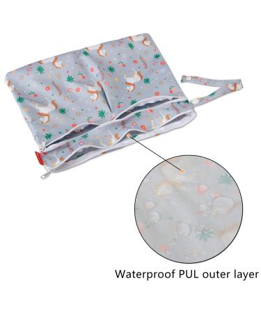 Damero Unicorn Diaper Bag Wetbag | Reusable Spacious Pockets for Babies' Diapers Dirty Clothing & Accessories - Perfect for On-the-Go! - Buy Online on GoSupps.com