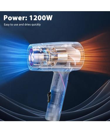 Buy Aigostar Travel Hair Dryer - Foldable Portable 2 Speeds & Safety Protection - Perfect for International Shipping - Buy Online on GoSupps.com