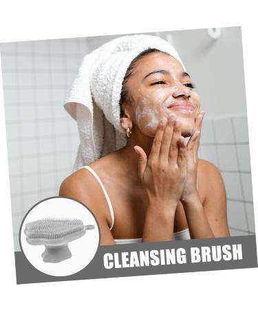 Beaupretty Face Brush Facial Cleansing Brush Handheld Facial Brush Cleansing Facial Brush Cleansing Exfoliator Silicone Brush Face Scrubber Brush Bath Brush Man Silica Gel Body - Buy Online on GoSupps.com