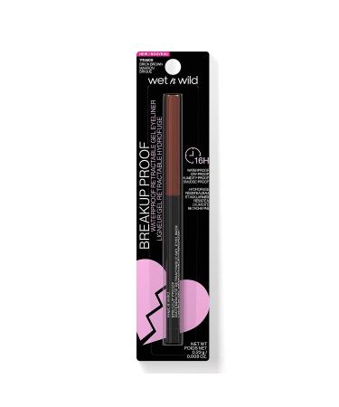 Shop Wet n Wild Breakup Proof Waterproof Gel Eyeliner in Brick Brown - Buy Online on GoSupps.com