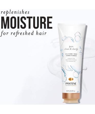 Pantene Shampoo and Conditioner Set Pure Clean & Clarify Fragrance Free (522 mL Total) - Buy Online on GoSupps.com