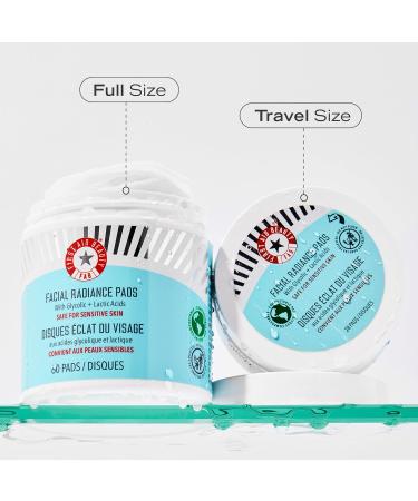 Buy First Aid Beauty Facial Radiance Pads - Daily Exfoliating AHA Pads for Toned & Bright Skin - 28 Compostable Pads - Buy Online on GoSupps.com