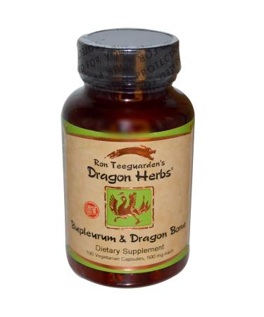 Dragon Herbs Bupleurum & Dragon Bone 500 mg 100 Vegetarian Capsules