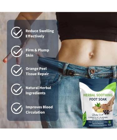 Herbal Detox Foot Soak Beads - Relieve Foot Pressure and Improve Sleep | Natural Body Cleansing - Buy Online on GoSupps.com